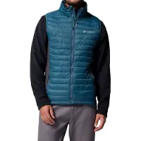 Columbia Powder Pass Hybrid gilet bleu S homme bleu S