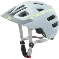 Cratoni Maxster Pro Helmet - gris-jaune néon mat - Taille XS-S (46-51 cm)