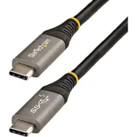 StarTech.com .com Câble USB C 5Gbps 2m - Câble USB-C de Haute Qualité - Câble USB 3.1/3.2 Gen 1 Type-C - Alimentation 100W (5A) Power Delivery, DP Alt Mode - Cordon USB C vers C - Charge/Synchronisation