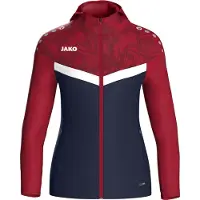 Jako Like Iconic Kapuzenjacke Damen - Marine / Chili Rot