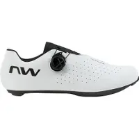 Northwave Hommes, Chaussures de cyclisme, Sonic Plus (40.5), Blanc, Noir, Gris