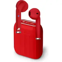 SBS MHTWSSTYLEBTR écouteur/casque Sans fil Ecouteurs Appels/Musique Micro-USB Bluetooth Rouge