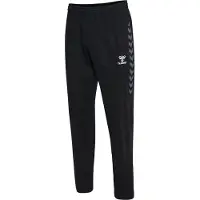 Hummel Pantalon de sport 'Authentic' gris / noir / blanc