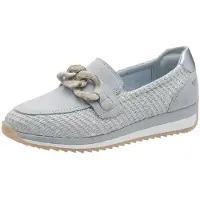 Jana Chaussure basse bleu clair / gris