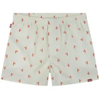 Pockies Boxers 'Lobster' rouge / blanc cassé