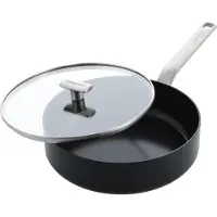 Greenpan Evolution Poêle Paysanne avec Couvercle 26 cm Noir