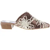 Hispanitas pour femme. HV264840 Chaussures marron Azucena (41), Plat, 1 à 3 cm, Aucun, Casuel