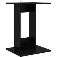 vidaXL Table d'appoint Chêne noir 45 x 40 x 62,5 cm Bois d'ingénierie