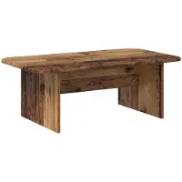 vidaXL Table basse en vieux bois 93 x 53 x 33 cm Bois composite