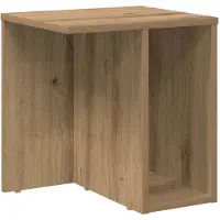vidaXL Table d'appoint Chêne artisanal 37 x 32 x 40 cm