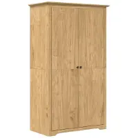 vidaXL Armoire BODO Marron miel 53,5 x 99 x 173 cm Matériau dérivé du bois