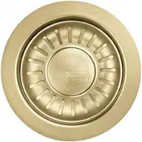 Franke 112.0639.026 Panier filtrant en acier inoxydable doré
