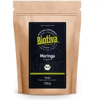 Good Organics GmbH Biotiva Moringa poudre 250g issue de l'agriculture biologique