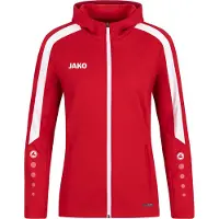 Jako Veste à capuche Power Femme - Rouge