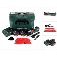Metabo MT 18 LTX Outil multifonctions sans fil 18V ( 613021840 ) Compatible OIS/Starlock + 2x batterie 5,5Ah + chargeur + coffret