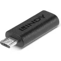 Lindy Adapter USB 2.0 Typ C an Micro-B