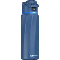 WaterH Bouteille Intelligente Boost 946ml- Bleu Magnétite - B003MB