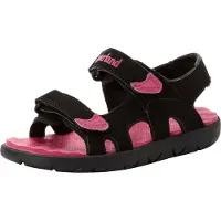 Timberland Perkins Row 2 Strap Toddler Sandals Noir,Rose EU 23 Enfants