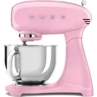Smeg Robot pâtissier multifonctions 4.8l 1000w cadillac rose - - SMF05PKEU -
