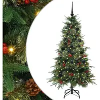 vidaXL Sapin de Noël Artificiel à Branches Articulées Vert 150 cm