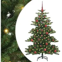 vidaXL Sapin de Noël Artificiel à Branches Articulées 150 cm PVC