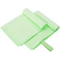 vidaXL Serviettes de sport 2 pcs Vert 50 x 30 cm
