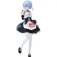 Banpresto Re: Zero Starting Life In Another World Rem Maid Figure Bleu