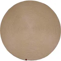 Astra Tapis à poils courts PARIS Beige 150 x 150 cm