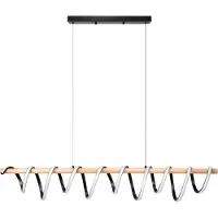 Toolight Lampe Suspendue Led APP1288-CP Black