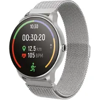 Forever Forevive 2 Fitness Tracker étanche IP67 fonction multi-sport bracelet montre Bluetooth Smart Watch Argent