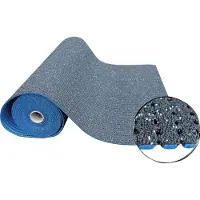 Wado Tapis de sol de sécurité BLACK-CAT Permagrip -BCG- largeur 1,2 m longueur 2,5 m épaisseur 8 mm bleu (250 x 120 cm)