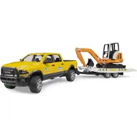 BRUDER Spielwaren GmbH & Co. KG RAM 2500 Power Wagon Service+Mini-Pelleteuse