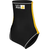 Powerslide Protège-chevilles Myfit Footies, coupe haute, 2 mm, noir, pointures 34-37