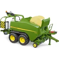 BRUDER Machine de travail - John Deere C441R Balle ronde pré... - - UneTaille - Voiture