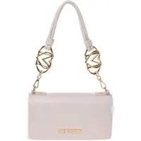 Love Moschino Femmes, Sac à main, Sac en similicuir ivoire, Blanc
