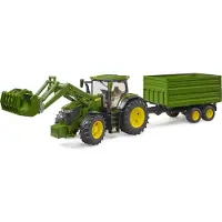 BRUDER Br-Traktor John D.7930+Frontl+Anh.03155