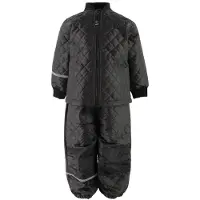 CeLaVi Ensemble thermique basique uni enfants - Noir