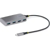 StarTech.com 5g4ab-usb-c- Hub Argenté