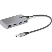 StarTech.com 5g3agbb-usb-a- Hub Argenté