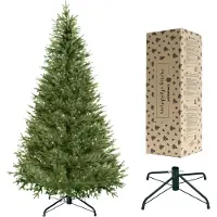 Springos Arbre de Noël artificiel Premium épicéa 220 cm PE avec support