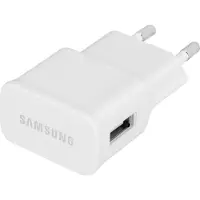 Samsung Chargeur secteur pour smartphones, avec connecteur Micro-USB, couleur blanche