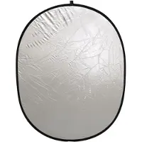 Linkstar Réflecteur 2 en 1 R-100150SW blanc argenté 100x150 cm