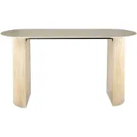 Furnlux Classic Table à manger FURNLUX Romano Beige 180 cm / Couleur principale : beige / Dimensions : 180 x 92 x 70 cm