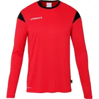 Uhlsport Squad 27 Maillot manches longues enfants - Rouge / Noir