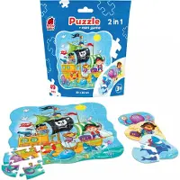 Roter Käfer Puzzle dans une pochette stand-up "2 en 1. Pirates" RK1140-04