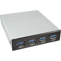 InLine Panneau frontal pour le slot de disquettes