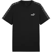 Puma Ess Tape Short Sleeve T-shirt Noir S