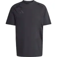 Adidas Tiro Travel Short Sleeve T-shirt Noir L / Regular Homme