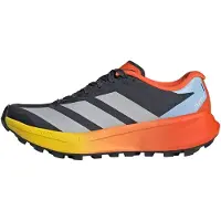 Adidas Chaussure de course 'Agravic 4' bleu clair / anthracite / gris argenté / orange foncé