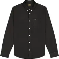 Lee 112376555 Regular Fit Long Sleeve Shirt Noir L Homme